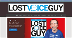 Desktop Screenshot of lostvoiceguy.com